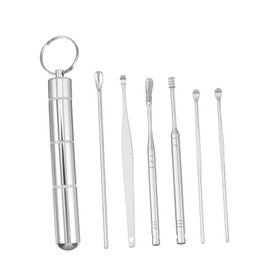 Ipetboom 1 Set Ear Wax Removal Tool Durable Ear Spoons for Safe Daily Use Design Easy to Clean for Home