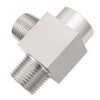 Yoebor Stainless Steel 304 Pipe Fitting Female Run Tee, 1/4"