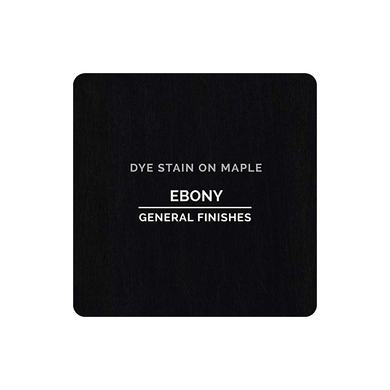 General Finishes Water Based Dye, 1 Quart, Ebony