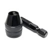 Mesee 0.5-3mm Keyless Drill Chuck Conversion Tool 1/4'' Hex Shank