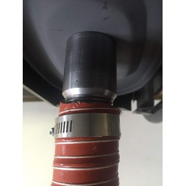 GenExhaust Universal Generator Large Exhaust Port 1-1/2" exhaust extension 1 foot length