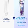 Crest 3DWhite Brilliance Deep Stain Remover Dazzling Mint Toothpaste -