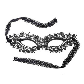 JBINNG Women's Lace Mask, Black - Perfect for Masquerade, Mardi Gras, Wedding, Prom, Fashion Shows and Costume Party