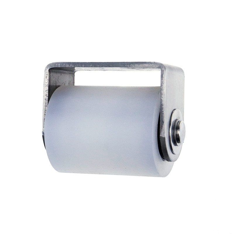 Coshar Slide Gate Guide Roller with Post Welded Bracket 1.6"