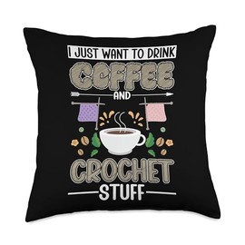 Crochet Throw Pillow