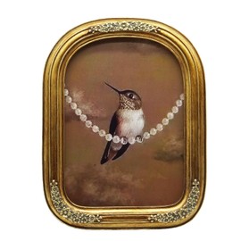 SIKOO 5x7 Vintage picture frames Antique Bronze Gold Picture Frame Tabletop and Wall Mount Display Embossed Floral Vintage Home Decor Wall Art Gallery