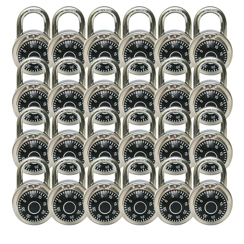 24 Pack Combination Lock Locker Lock for Gym and School