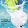 Mini Ultrasound Washing Machine USB Portable Turbine Cleaning 4 Level