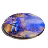1 x Round Coaster - Mini Astronaut Figure Alien Planet