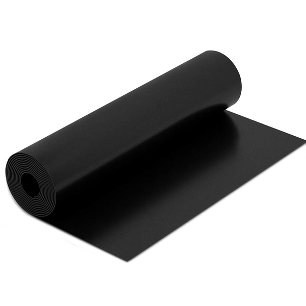 LUOKER 2mm EVA Foam Cosplay,14x 39in Foam Sheets for Crafts,Black