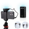 BOYA Wireless Lavalier Microphone System, BY-XM6-S1 Mini Ultra-Compact Wireless Lapel