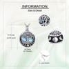 ONEFINITY Tree of Life Urn Necklaces for Ashes Sterling Silver
