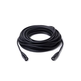 Digiflex 50 Foot Cat6A S/FTP Cable​ with REAN Locking Ethernet - High Speed Data Transfer and Power Over Ethernet Support - Flexible and Rugged Design - Black