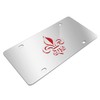iPick Image Fleur-de-Lis FDL 3D Mirror Chrome Stainless Steel License