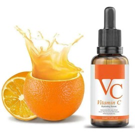 Sérum De Vitamina C, Ácido Hialurónico, Rosas, Hidratante, A