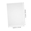 ULTECHNOVO 10pcs High Transparency PVC Sheet for Picture Frames Sturdy