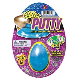 Glitter Putty Clrs 5x7,Ja-Ru Inc.,711(B)(2-9