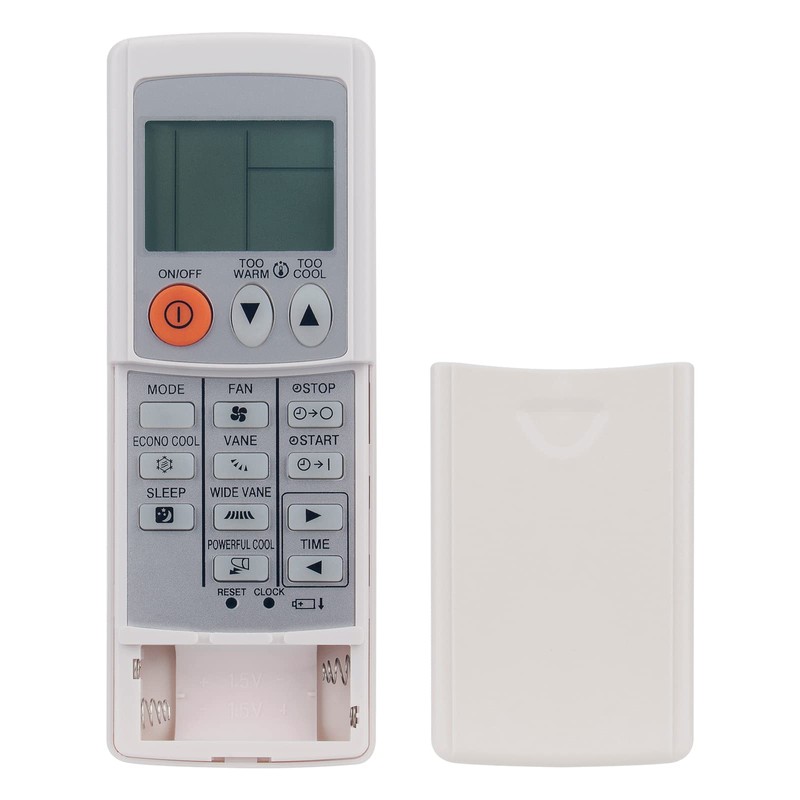 WINFLIKE KD06ES Remote Control Replace for Mitsubishi AC Air Conditioner