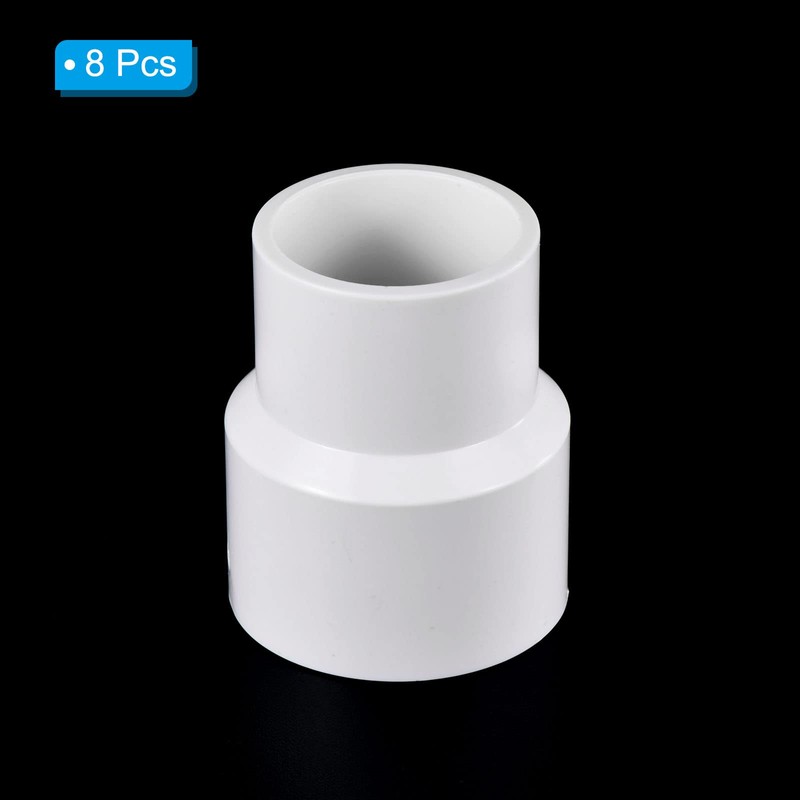PATIKIL PVC Reducer Pipe Fitting 40mm to 32mm ID, 5