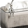 Gsycle Decorative Tissue Box Holder, Clear Tissue Dispenser Box Tissue