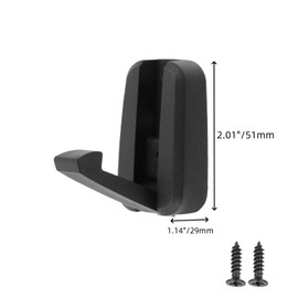 Bitray 316 Marine Grade Stainless Steel Spring Folding Coat Hooks 2" x 1.14" Boat Coat Hanger Hook