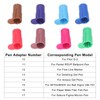 8 Piece Pen Adapter Set Replaces Original Adapter Rainbow Pen