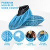 ProtectX Premium Disposable Shoe Covers, Large 100-pack (50 pairs), Water