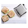 Chefman Parrilla Panini Prensa Chefman Rj02-180-4-r Apertura 180° Color Negro