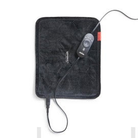 Sunbeam AdvancedHeat Heating Pad, Standard Size, Black