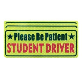 Unbranded New Student Driver Car Stickers, Magnetic, Water proof And UV Resistant