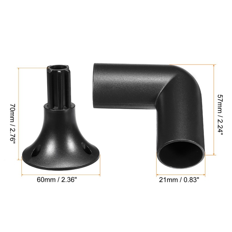 MECCANIXITY Solar Torch Light Base and Joint Kit Landscape Light