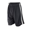 Spiro Mens Quick Dry Basketball Shorts (L) (Black / White)
