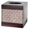 Creative Scents Dahlia Square Tissue Box Cover - Decorative Bathroom