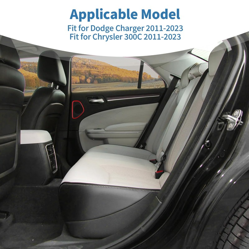 PDKLIN for Charger Rear Door Speaker Trim Cover Ring for