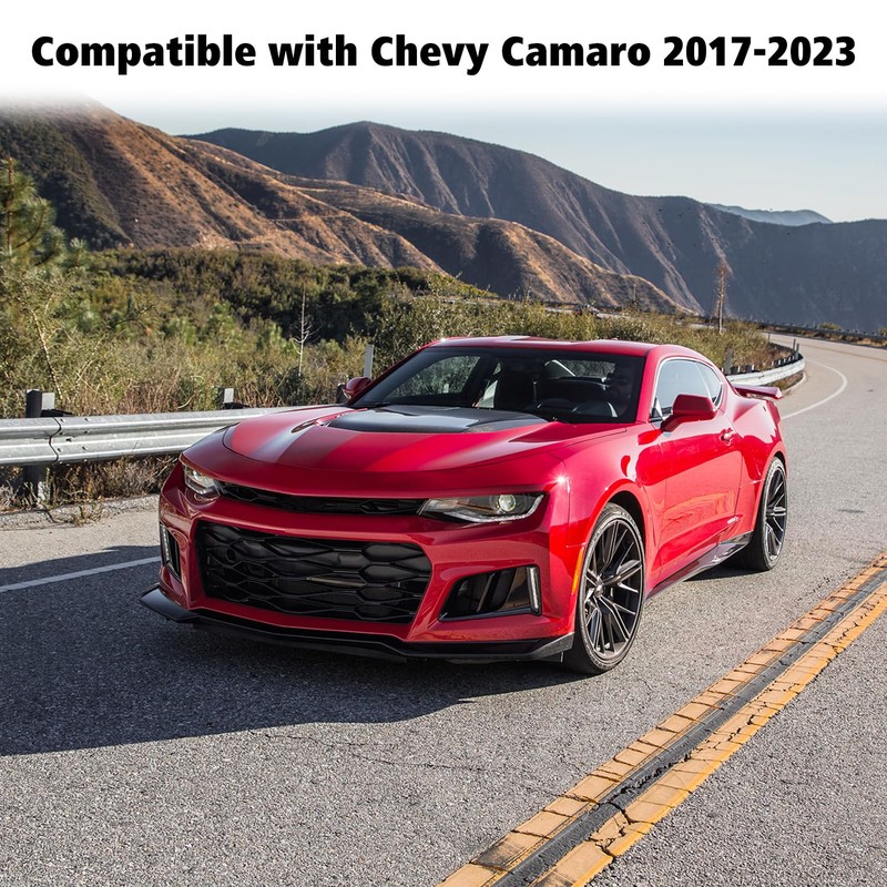Voodonala for Chevy Camaro Center Navigition Panel Cover Compatible with