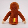 NHK Curious George Seated Plush Doll, 11.8in (30cm) tall when