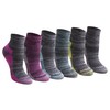 Dickies Women's Dri-Tech Moisture Wicking Quarter Socks, Available in M-L