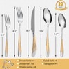 Silverware Set for 4, 20 Piece Flatware Utensils Cutlery Sets,
