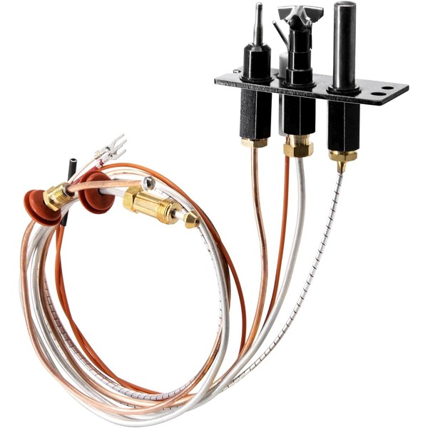 Criditpid 4021-736 Natural Gas Pilot Assembly for Heat N Glo,