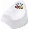 'Bieco Children's Toilet Seat White with Cars Theme Formula Race