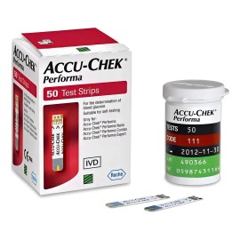 Accu Chek Performa Color Blanco 50 Tiras recativas