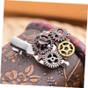 FOMIYES Chic Gothic Style Hair Clips Set 2pcs Steampunk Gear
