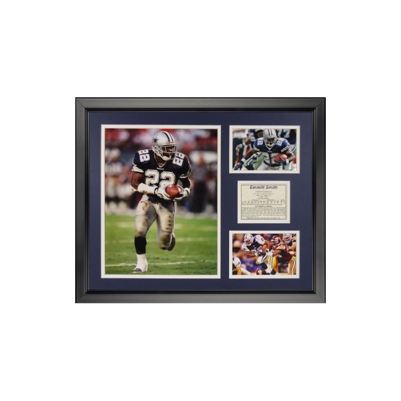 Legends Never Die Emmitt Smith Framed Photo Collage - Home,