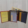 flevado German Design Men's Wallet Multi Colours, Multi-coloured