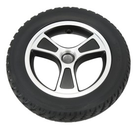 Electric Wheelchair Rear Wheel Push Wheel 10In Polyurethane Tire Alloy Wheel Polyurethane Alloy Steel 250Mm Tires Wheels