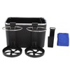Car Armrest Storage Box Foldable Bottle Holder Universal Vehicle Tissue