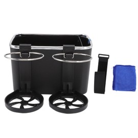 Car Armrest Storage Box Foldable Bottle Holder Universal Vehicle Tissue Box for Phone Water Cup