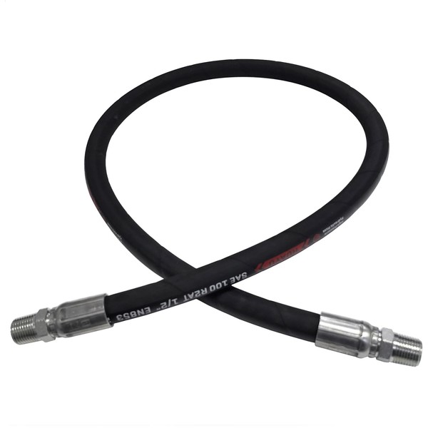 1/2 Hydraulic Hose with 1/2inch NPTF Male Hydraulic Hose Fittings