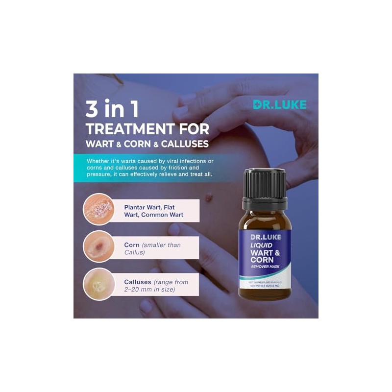 Plantar Wart & Corn Freeze Off for Feet: Exclusive Formula