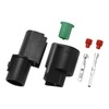 Partuto A/C Compressor Connector Plug Inner Male Female Wire Terminal